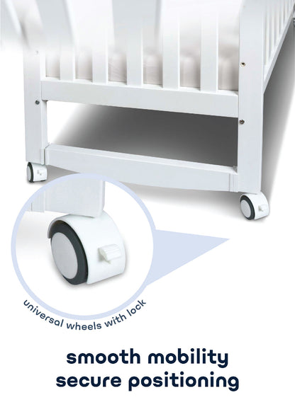 Comfy Baby Joys Baby Cot + Air Feel Mattress + Mosquito Net | Set Tidur Lengkap | Newborn hingga Toddler