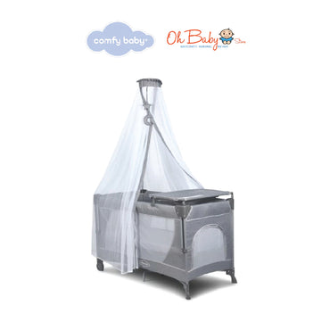 Comfy Baby OTTO Travel Cot + Topper | Katil Bayi Pelbagai Fungsi | Untuk Rumah & Travel