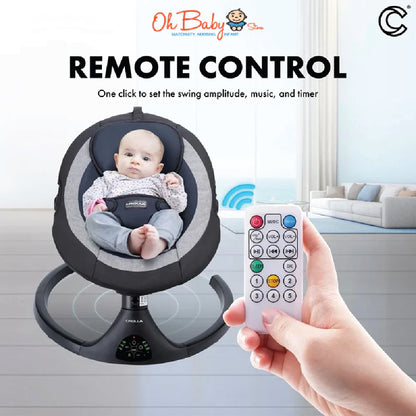 Crolla Comfeo Baby Swing | Soothe • Swing • Sleep | Newborn hingga 12kg | Waranti 1 Tahun