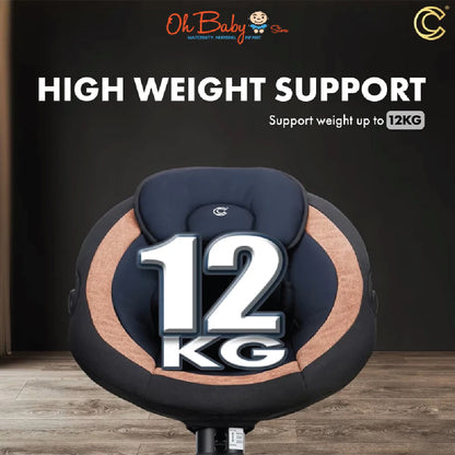 Crolla Comfeo Baby Swing | Soothe • Swing • Sleep | Newborn hingga 12kg | Waranti 1 Tahun