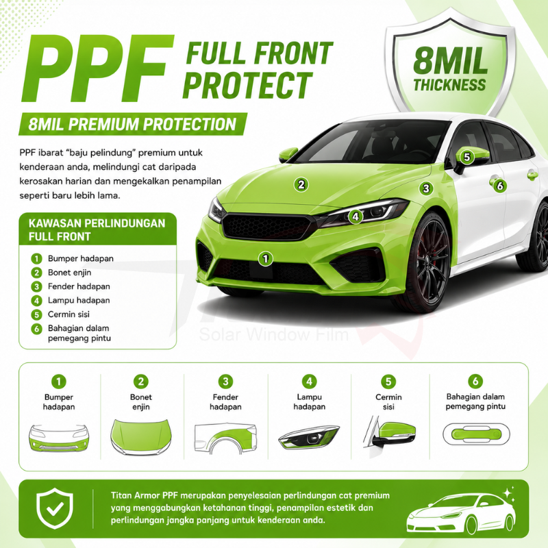 Quality PPF Full Front Protect