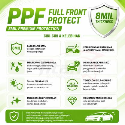 Quality PPF Full Front Protect