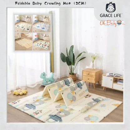 GL Playpen Bayi (Foldable) | Ruang Bermain Luas & Selamat dengan Game House | 6 Bulan – 6Tahun