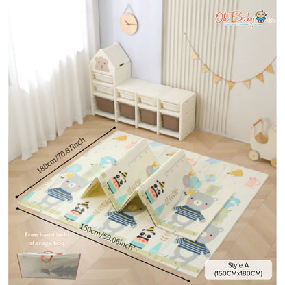 GL Playpen Bayi (Foldable) | Ruang Bermain Luas & Selamat dengan Game House | 6 Bulan – 6Tahun