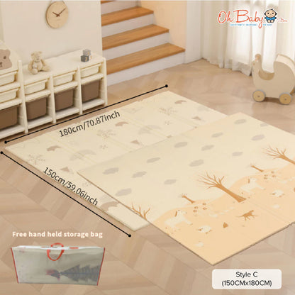GL Playpen Bayi (Foldable) | Ruang Bermain Luas & Selamat dengan Game House | 6 Bulan – 6Tahun