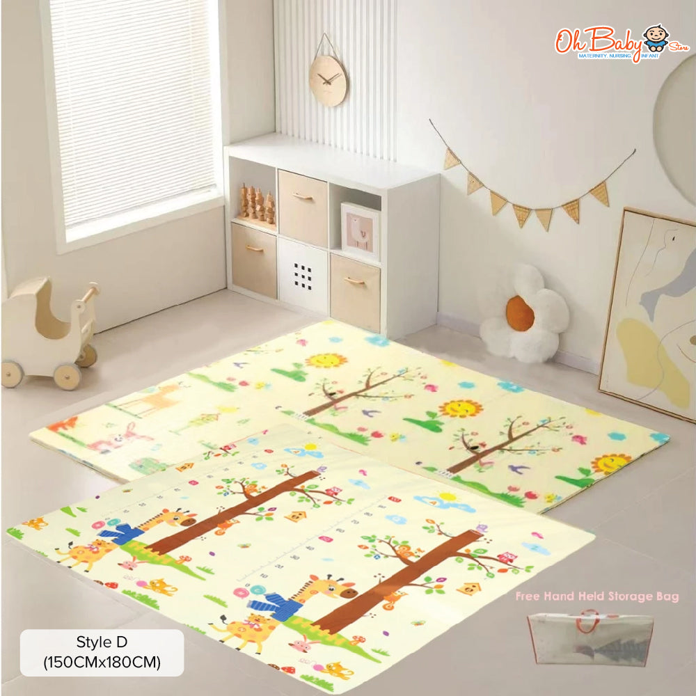 GL Playpen Bayi (Foldable) | Ruang Bermain Luas & Selamat dengan Game House | 6 Bulan – 6Tahun