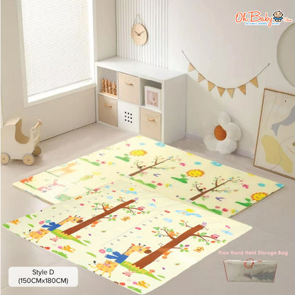GL Playpen Bayi (Foldable) | Ruang Bermain Luas & Selamat dengan Game House | 6 Bulan – 6Tahun