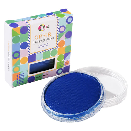 OPHIR Neon Face Painting for Kids Fluorescent Makeup Drawing for Halloween Body Paint 30g/Set 13 Colors for Choose RT011