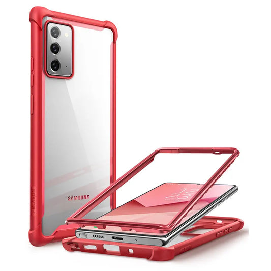 Untuk Samsung Galaxy Note 20 Case 6.7" (2020) I-BLASON Ares Penuh Badan Lasak Penutup Bampar Jelas TANPA Pelindung Skrin Terbina dalam 