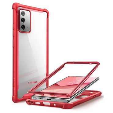 Untuk Samsung Galaxy Note 20 Case 6.7" (2020) I-BLASON Ares Penuh Badan Lasak Penutup Bampar Jelas TANPA Pelindung Skrin Terbina dalam 