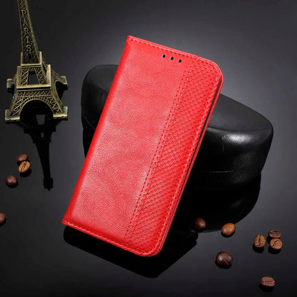 Sarung telefon Leather Flip untuk Sarung belakang asas Sharp Aquos Zero5G dengan pendirian Coque fundas 