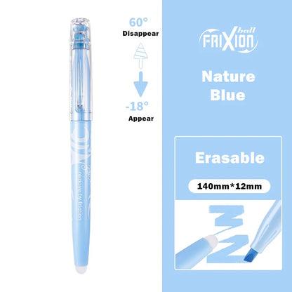 1pcs Pilot Erasable Highlighter Pen Hot Disappear Frixion Fluorescent Pastel Nature Color Marker Liner Drawing Lettering F250