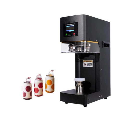 Semi Automatic Plastic Can Seamer Machine Beer Can Lid Seamer Machine Tin Can Pressure Sealing Machine for Soda Bubble Tea