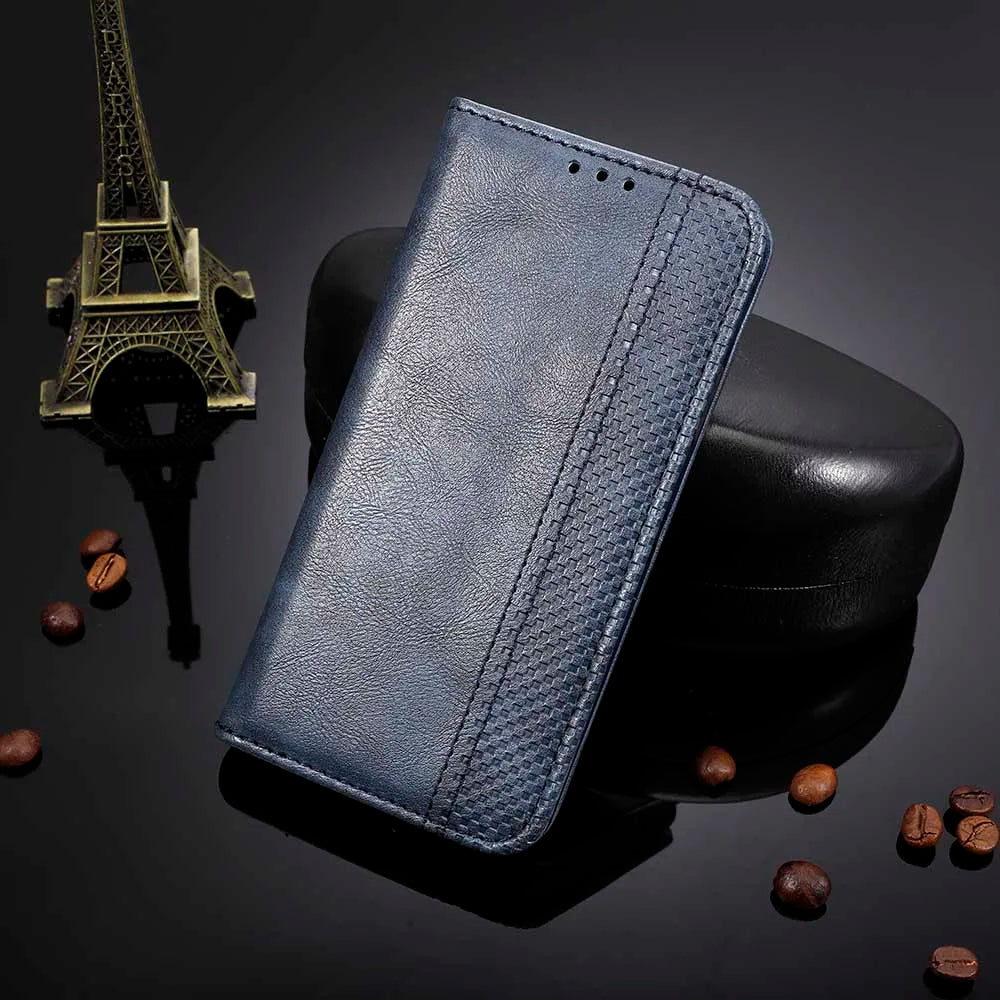 Sarung telefon Leather Flip untuk Sarung belakang asas Sharp Aquos Zero5G dengan pendirian Coque fundas 