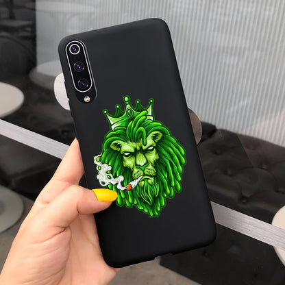 Untuk Xiaomi Mi 9 Lite Kes Naga Painted Bumper Silicone Soft Cover Phone For Funda Xiomi Xiaomi Mi 9 Mi9 Lite 9 SE Cases 