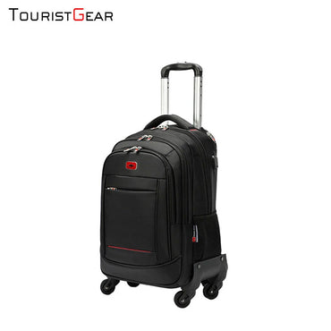 school backpacks on wheels waterproof Wheeled travel bag with wheels 360 trolley Carry-on suitcases for cabin Rolling luggage