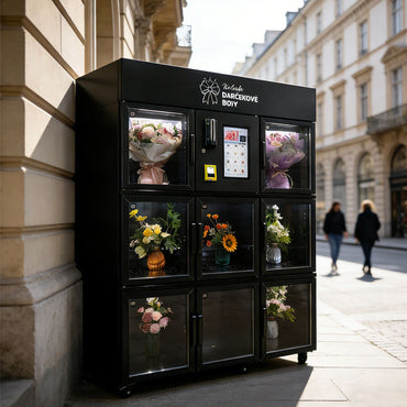 Smart Flower Vending Machine 24-hour Self-service Precise Temperature and Humidity Control Flower Vending Machine