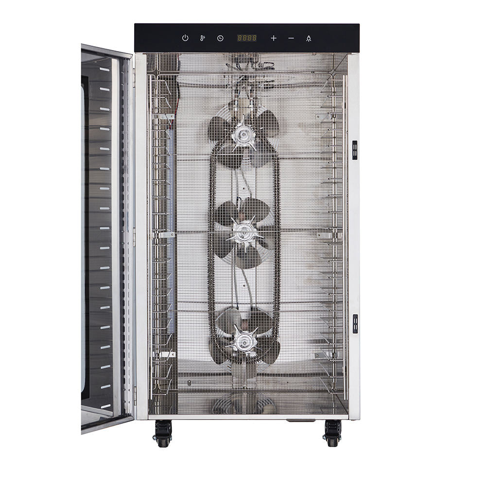 24 Trays Single Zone Commercial Food Dryer Machine Mango Orange Apple Fruit Dehydrator Drying Machine