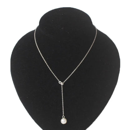 Imitation Pearl Choker Fairy Women Necklaces Korean Fashion Pearl Pendants Collar Trend Neck Jewelry Party Neck Decoration