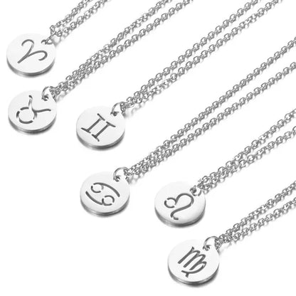 Capricorn Aquarius Pisces Aries Taures Gemini Kanser Leo Virgo Libra Scorpio Sagittarius Zodiac Kalung 12 Buruj Choker 