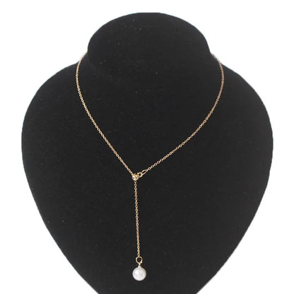Imitation Pearl Choker Fairy Women Necklaces Korean Fashion Pearl Pendants Collar Trend Neck Jewelry Party Neck Decoration