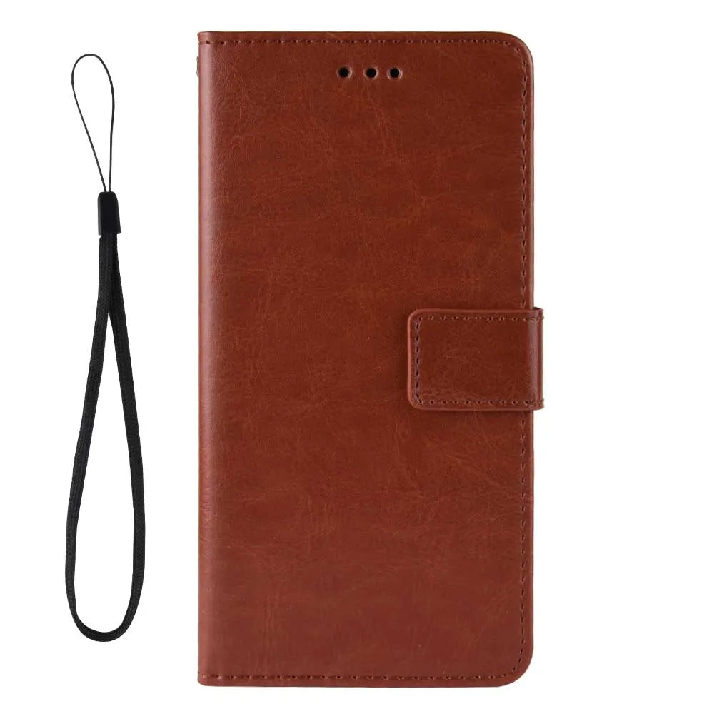 Sarung telefon Leather Flip untuk Sarung belakang asas Sharp Aquos Zero5G dengan pendirian Coque fundas 