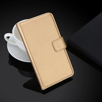 Luxury Wallet Case For Philips Xenium S266 PU Leather Retro Flip Cover Magnetic Fashion Cases Strap