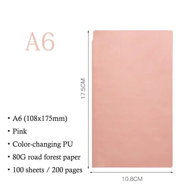 A6 Notebooks Journals Notepads Diary Agenda 2022 Weekly Planner Writing Paper Students School Office Supplies Notebook блакнот