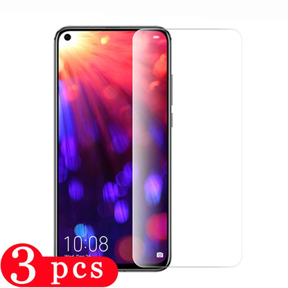 3Pcs 9H Kaca untuk huawei nova 5 5i pro 5T 5Z 4 4E pelindung skrin telefon nova 3 3i 3E kaca terbaja filem pelindung telefon pintar 