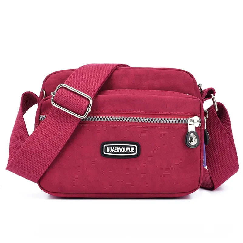 New Women Handbags Casual Crossbody Shoulder Bag Women's Nylon Waterproof Messenger Bags For Ladies Diagonal Bag Travel Purses