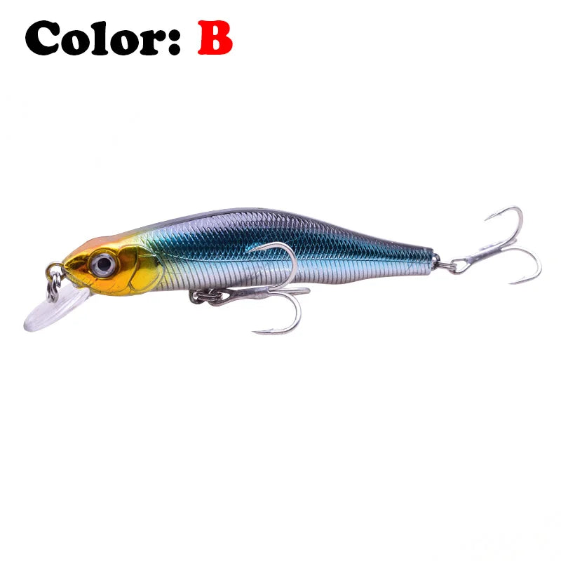 Gewang Memancing Ikan Kecil Proleurre Sistem Magnet Memancing Wobblers 90mm 8.5g Jepun Tiruan Umpan Keras Crankbait Pesca Tackle 