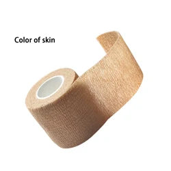 24Pcs/Lot  5cm x 4.5m Self Adhesive elastic Cohesive Nonwoven Bandage wrap tape sports protection