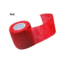 24Pcs/Lot  5cm x 4.5m Self Adhesive elastic Cohesive Nonwoven Bandage wrap tape sports protection