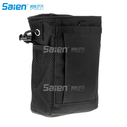 Small Molle Belt Tactical Magazine Dump Drop Reloader Pouch Bag W/ Mesh