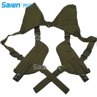 Tactical Universal Double Draw Shoulder Holster For Pistol Handgun Gun Adjustable Elastic Band For Women Men