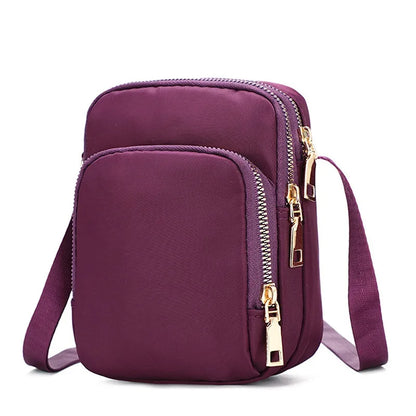 New Women Handbags Casual Crossbody Shoulder Bag Women's Nylon Waterproof Messenger Bags For Ladies Diagonal Bag Travel Purses