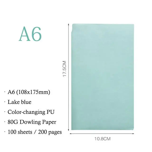 A6 Notebooks Journals Notepads Diary Agenda 2022 Weekly Planner Writing Paper Students School Office Supplies Notebook блакнот