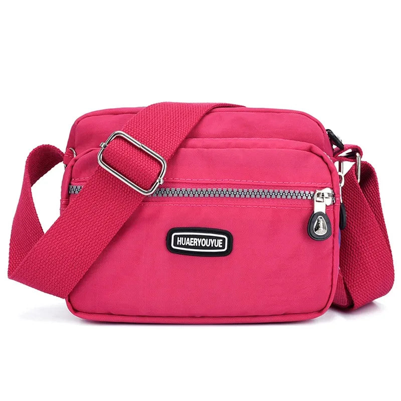 New Women Handbags Casual Crossbody Shoulder Bag Women's Nylon Waterproof Messenger Bags For Ladies Diagonal Bag Travel Purses