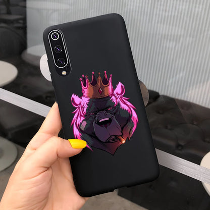 Untuk Xiaomi Mi 9 Lite Kes Naga Painted Bumper Silicone Soft Cover Phone For Funda Xiomi Xiaomi Mi 9 Mi9 Lite 9 SE Cases 