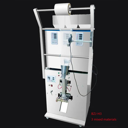 Mesin Pembungkusan Campuran Automatik Mesin Pengisian Serbuk Butiran Serbuk Perasa Teh Bunga Berbilang biji Mesin Pembungkusan Berbilang Kepala 