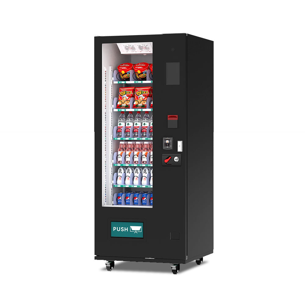 24 Hours Self Service Refrigerated Tiny Vending Machine Snacks Drinks Tissue Tool Combo Vending Machine