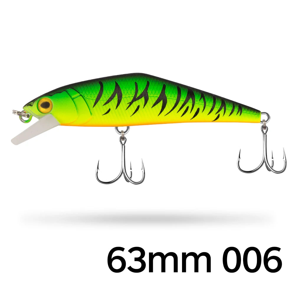 D1 Wobblers Jepun Keras Ikan Kecil Memancing Gewang Tenggelam Untuk Air Masin 63mm/4.8g 85mm/14.7g Aksesori Memancing Umpan Renang Untuk Trout 