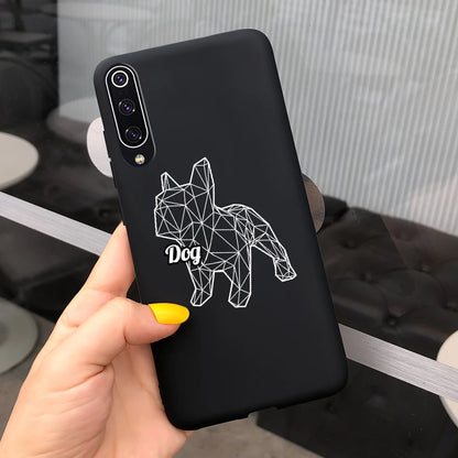 Untuk Xiaomi Mi 9 Lite Kes Naga Painted Bumper Silicone Soft Cover Phone For Funda Xiomi Xiaomi Mi 9 Mi9 Lite 9 SE Cases 