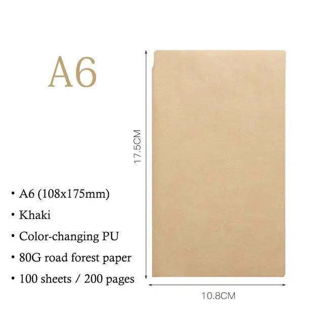 A6 Notebooks Journals Notepads Diary Agenda 2022 Weekly Planner Writing Paper Students School Office Supplies Notebook блакнот