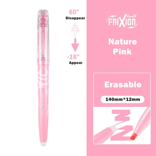 1pcs Pilot Erasable Highlighter Pen Hot Disappear Frixion Fluorescent Pastel Nature Color Marker Liner Drawing Lettering F250