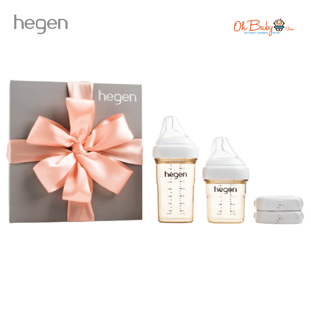 Hegen PCTO™ Basic Starter Kit PPSU | Newborn hingga 6 Bulan | Feeding & Storage System