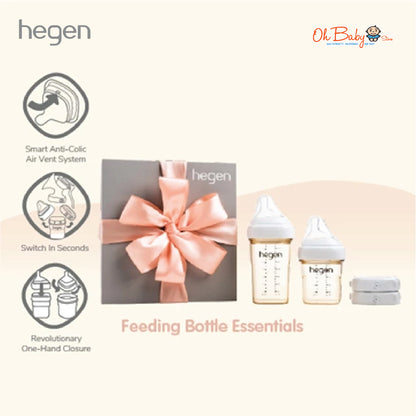 Hegen PCTO™ Basic Starter Kit PPSU | Newborn hingga 6 Bulan | Feeding & Storage System