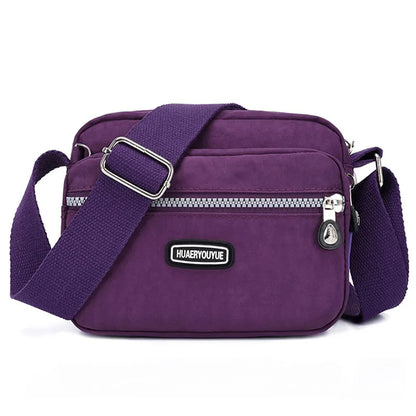 New Women Handbags Casual Crossbody Shoulder Bag Women's Nylon Waterproof Messenger Bags For Ladies Diagonal Bag Travel Purses