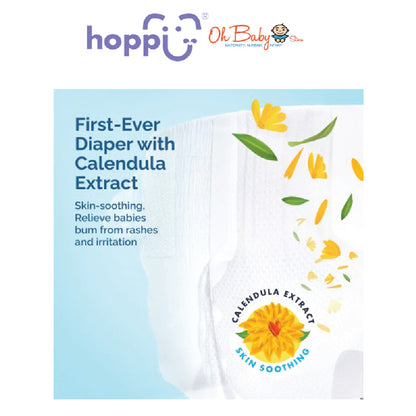 Hoppi AirDream Diapers | 2mm UltraCore™ Technology, Ultra Thin & Soft | 4 Pack Value Deal