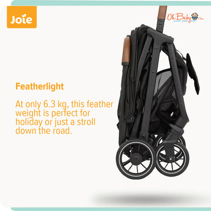 Joie Pact Pro Stroller | Lightweight Compact, One-Hand Fold, Travel-Ready | Lahir hingga 22kg | 2-Year Warranty